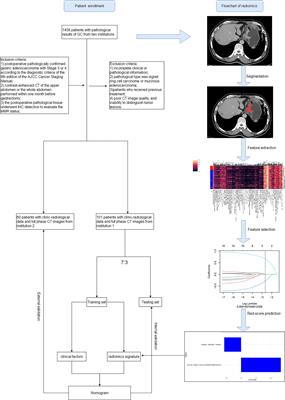 A Radiomics Nomogram Integrated With Clinic-Radiological Features for Preoperative Prediction of DNA Mismatch Repair Deficiency in Gastric Adenocarcinoma